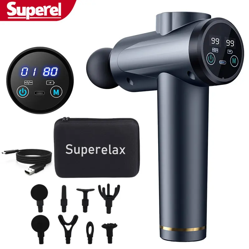 99GearLegsMassageApparatus8HeadsMiniMassageGunProfesional