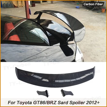 Reale In Fibra di Carbonio Auto Ala Posteriore Tronco Lip spoiler Per Toyota GT86 Subaru BRZ Scion FR-S 2013-2019 SARD Stile FRP