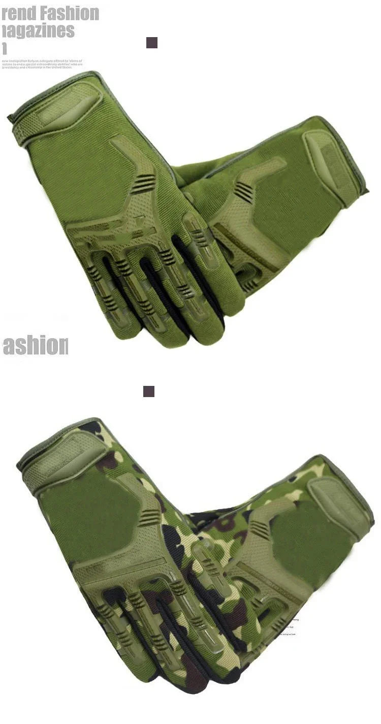 Description Picture 5 of itemTactical  Gloves Half Finger Paintball Airsoft Shot Combat Anti-Skid Men Bicycle Full Finger Gloves Protective Gear