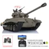 Henglong FPV 1/16 M26 RTR Radio Contol Tank 3838 With 360°Turret Rotation Upgrade Parts Gearbox Barrel Recoil 7.0 Version 2