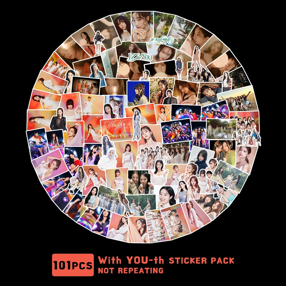 

Наклейки для ноутбуков Chaeyoung MOMO IM NAYEON мин, 106 шт.
