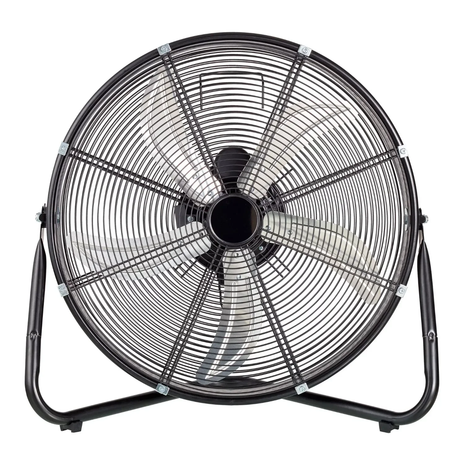 

High Velocity Drum Fan with Wall Mount, Black/Gray neck fan