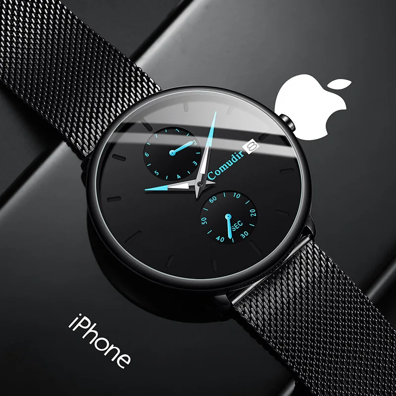 

Camudi Popular Men's Watch Fashion Quartz Watch Business Waterproof Watch for Men