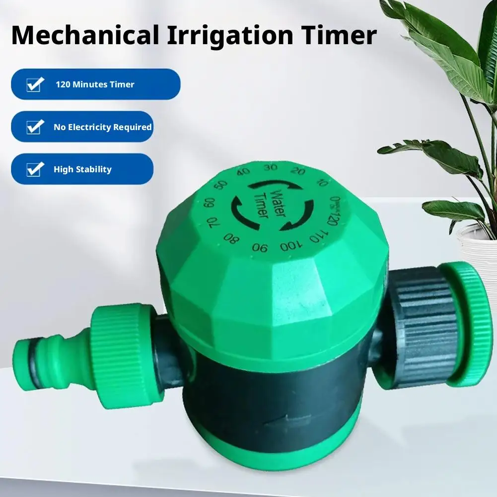 Garden Hose Timer, Automatic Irrigation System Controller, No Batteries Needed, 120 Minutes Outdoor Garden Watering Controller - 3