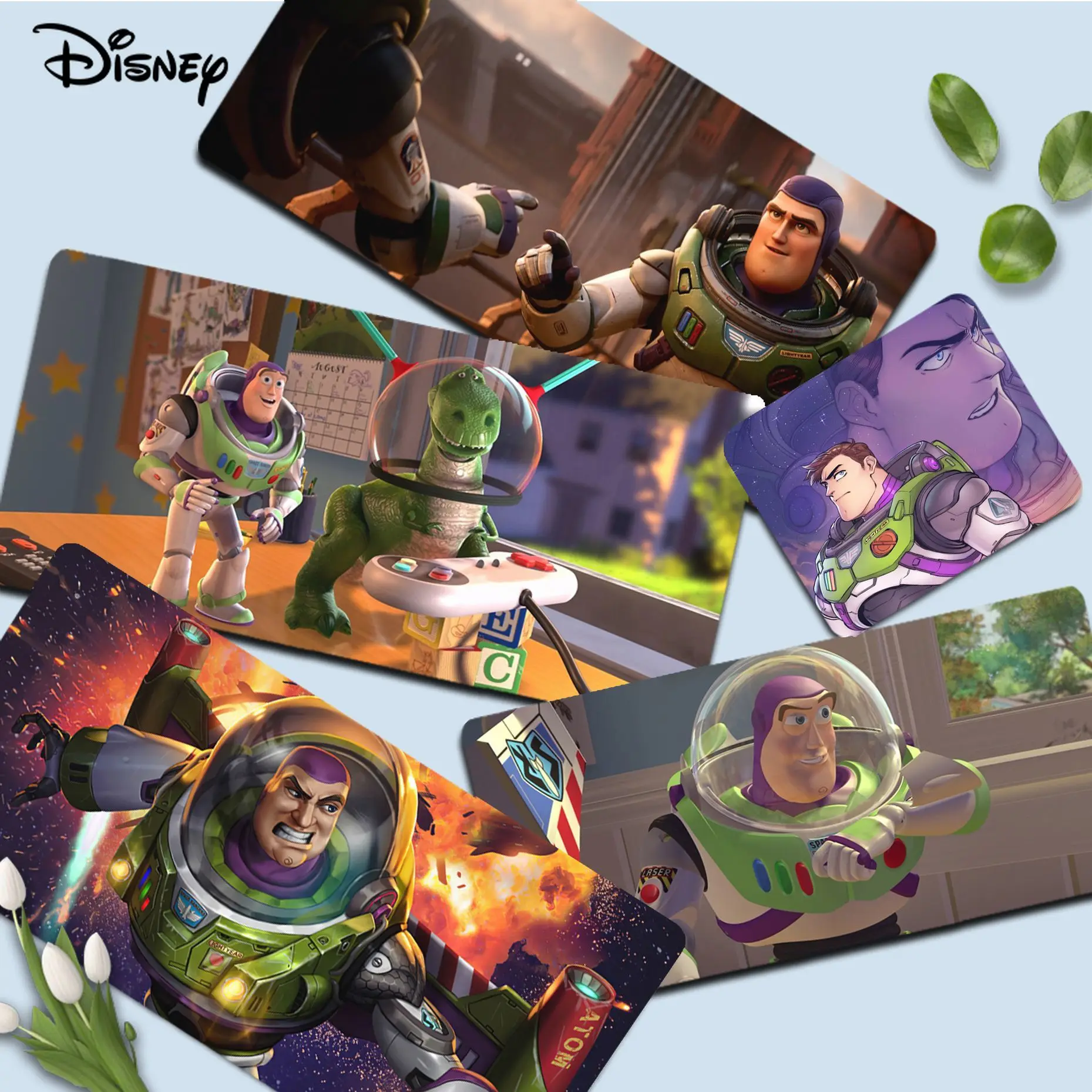 

Disney Movie Toy Story Buzz Lightyear Mousepad In Stocked Laptop Gaming Mice Mousepad Size For Large Edge Locking Keyboard Pad