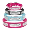 Personalized Cat Collar Bling Rhinestone Small Dog Cats Collars Free Custom Kitten Puppy Nameplate ID Necklace Pet Accessories 2