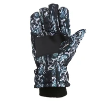 Gants de Ski pour enfants, garçons et filles, imprimés, doublure coupe-vent, mitaine pour enfants de 4 5 6 7 8 9 10 11 12 ans, accessoires d'hiver 3