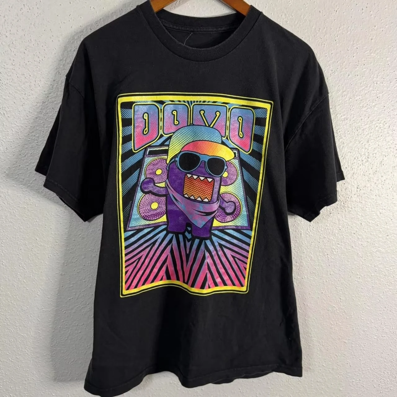 2026 Summer Rhinestone Funny Pattern Daily T-Shirts Men and Women Simple Color Block Versatile Gothic Short-Sleeves Loose Tees 2