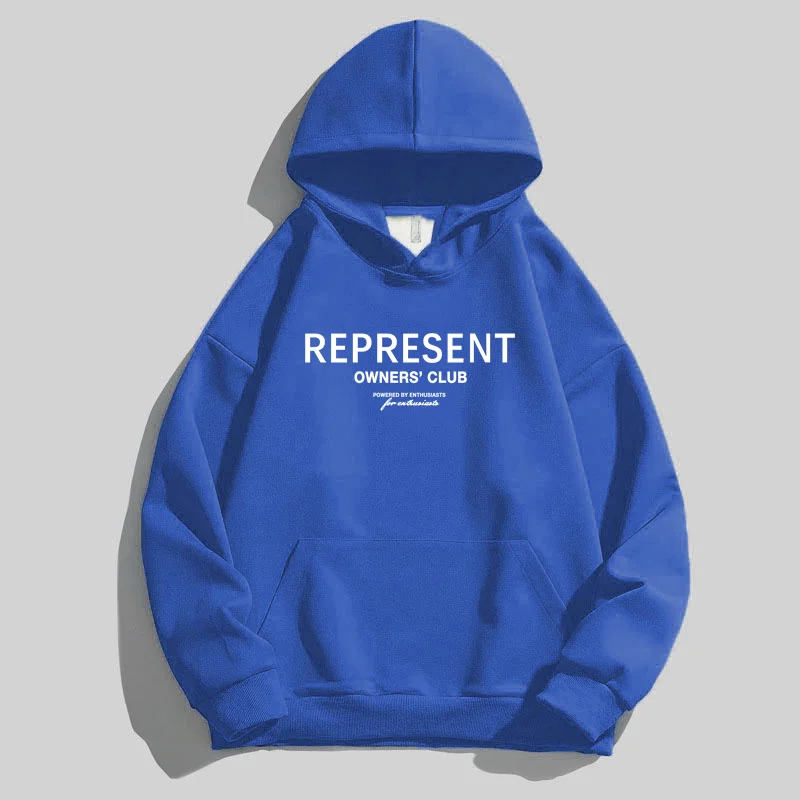 Men Women Cotton Hoodie Retro Style High Street Brand Graphic Hoodies Streetwear Letter Printed Hooded Good Pullover Sweatshirt