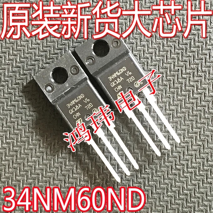 

Free shipping 34NM60ND STF34NM60ND TO-220F N600V 29A 10PCS