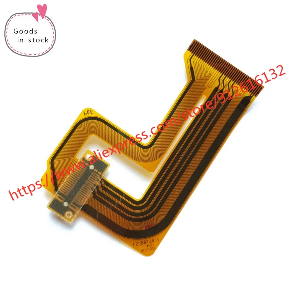 LCD Flex Cable Repair Part For Panasonic SDR-H80, H90, S26 Camcorders - Replacement Ribbon Cable For Screen Repair 6 thumbnail image