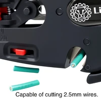 Pince à dénuder automatique légère 140g, multifonction, portable, pour électriciens 6