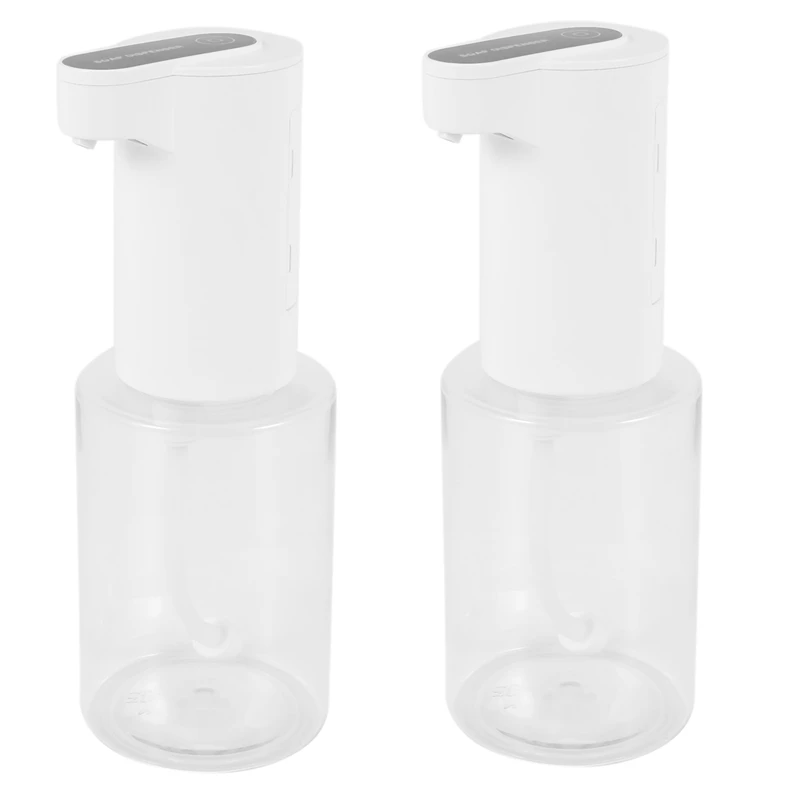 

Promotion! 2X Automatic Alcohol Dispenser Touchless Spray Machine Sensor Press Dispenser 350Ml Soap Dispenser Suitable For Home