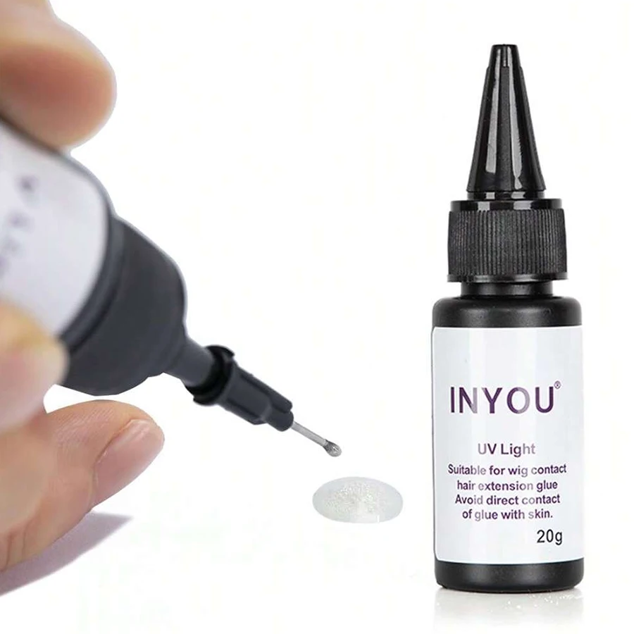 Hair Extension Glue UV Bonding Extension Tool 1pc wig glue,hair bonding glue,lace wig glue