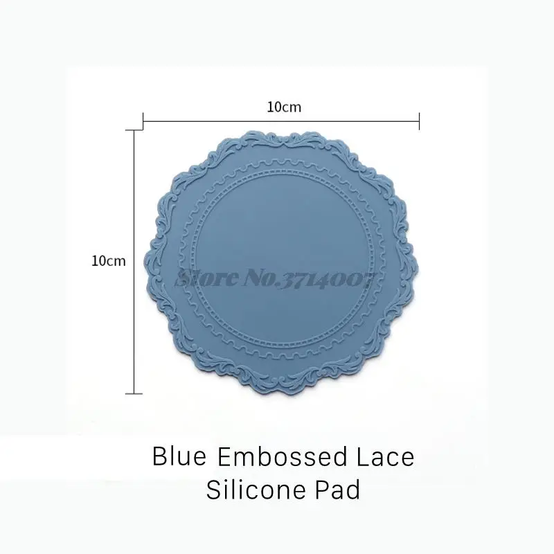 Girl Powder Crystal Sealing Wax Pad Fire Paint Stamping Template Label Making Tool Stone Embossed Pattern Silicone Placemat 