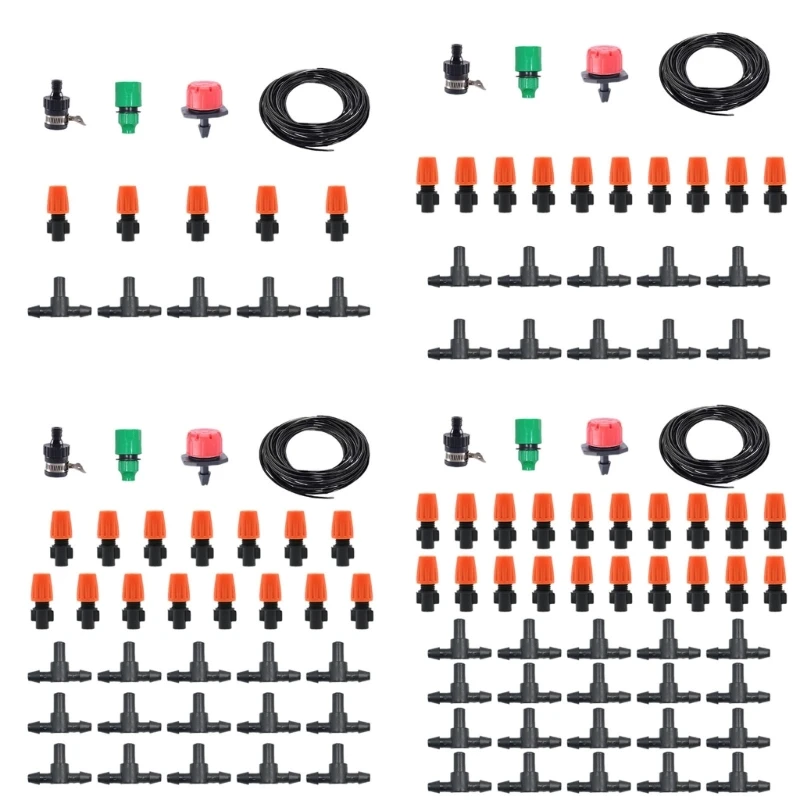 

1 Set Self-Priming Misting Cooling System Watering Irrigation Accessory new