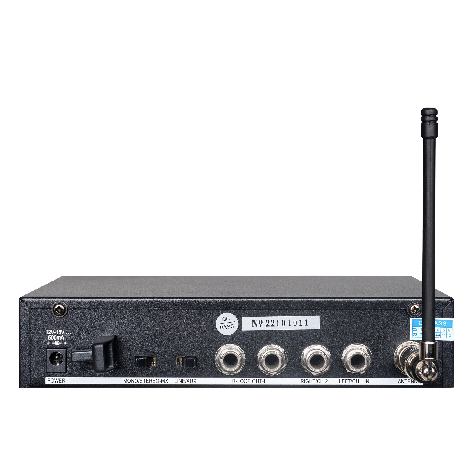 PSM300 Stereo Wireless UHF In-Ear Monitoring System For Bands 500MHz 100mW 24-Bit Digital DSP Processor Audio