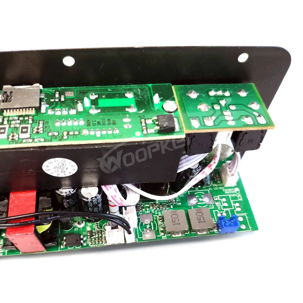 D20 Bluethooth Amplifier Board 60-200W Hifi Subwoofer Amplifier Module Dual Micr