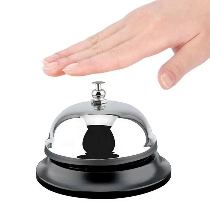 

Desk Kitchen Hotel Counter Reception Christmas Craft Bell Restaurant Bar Ringer Call Bell Service Home Restaurant Call Bell Toy