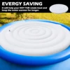 Round Small 145cm Outdoor Hot Tub Coverinflatable Round Collapsible Swimming Pool Filler Dust Cover Thermal Cover 5