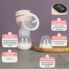 Portable Electric Breast Pump Breast Pump with LED Screen Milk Puller for Breastfeeding Low Noise 180ml Milk Bottle BPA-free 4