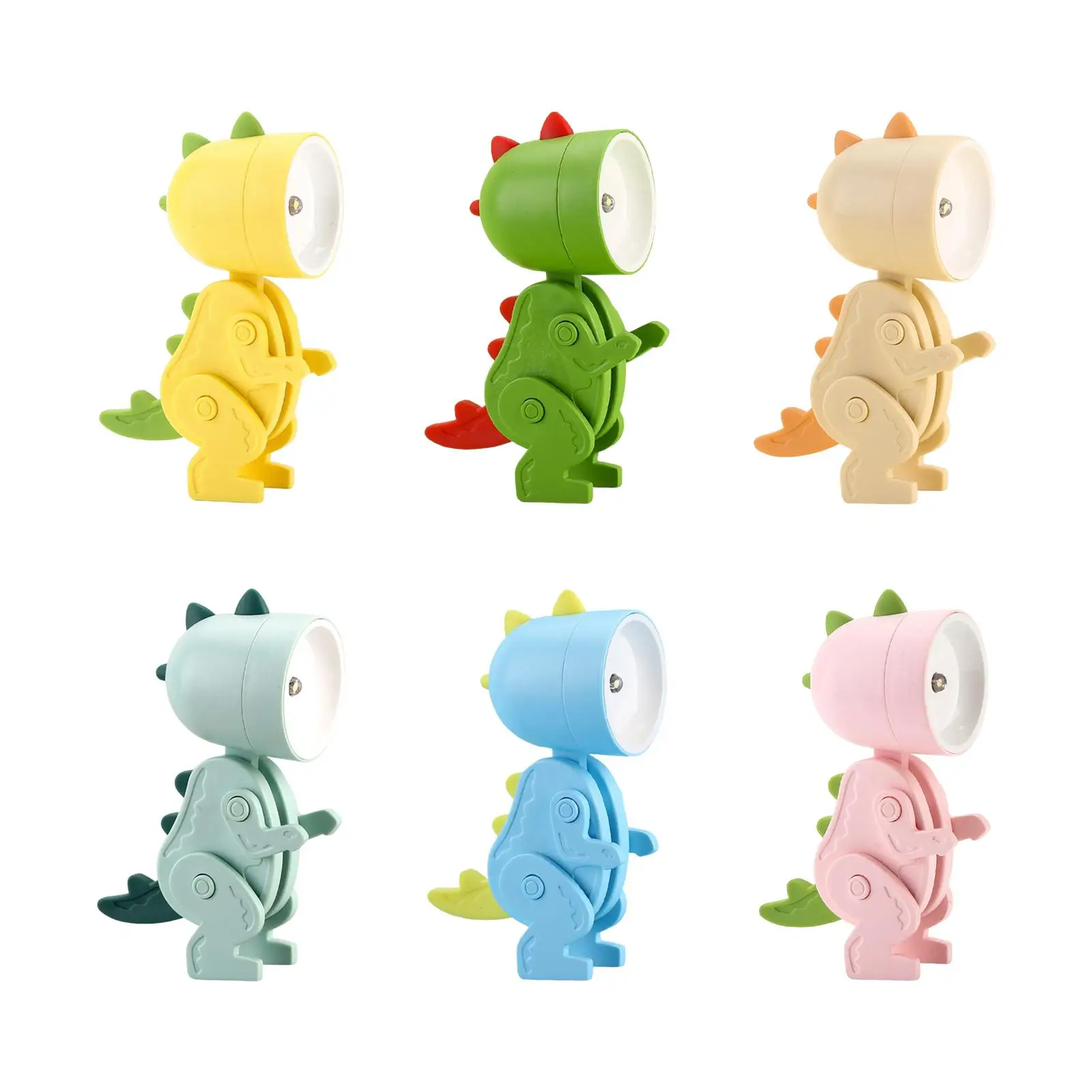 

Small Dinosaur Table Lamp Room Decor Flexible Cute Dinosaur Lamp for Desk