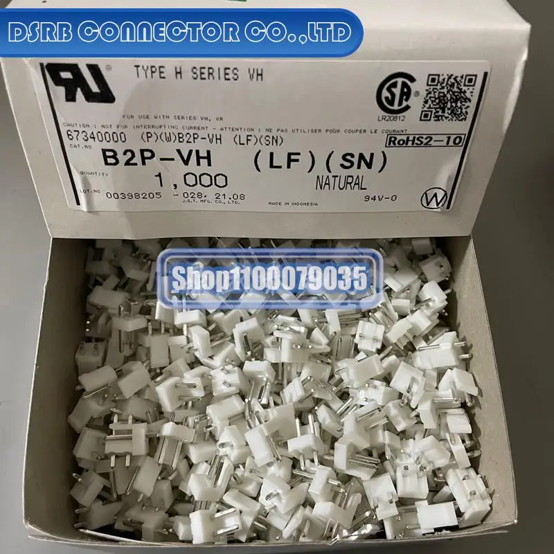 

1000pcs/lot new and original B2P-VH 2P 3.96MM