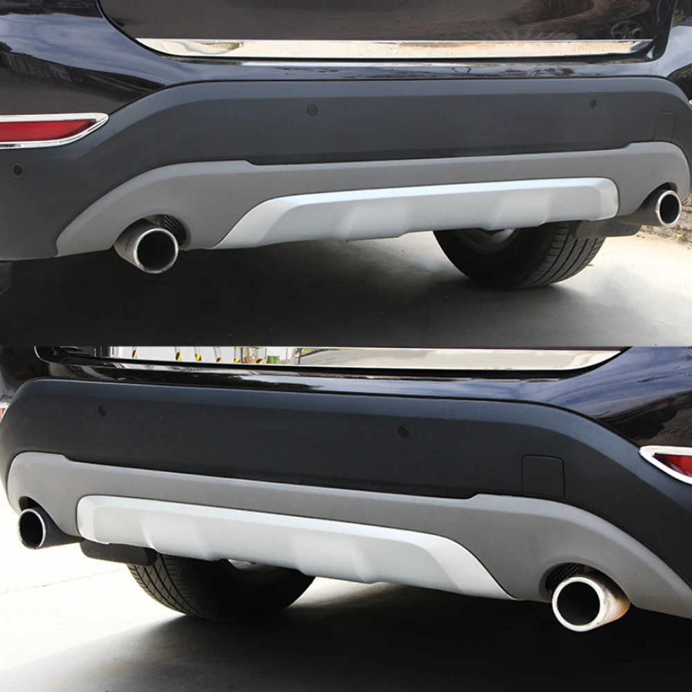 Фото CARMANGO для BMW X1 F48 2016-2019 автомобильные аксессуары, сборка заднего бампера, сменная рама, выхлопная труба, комплекты запчастей для кузова №4