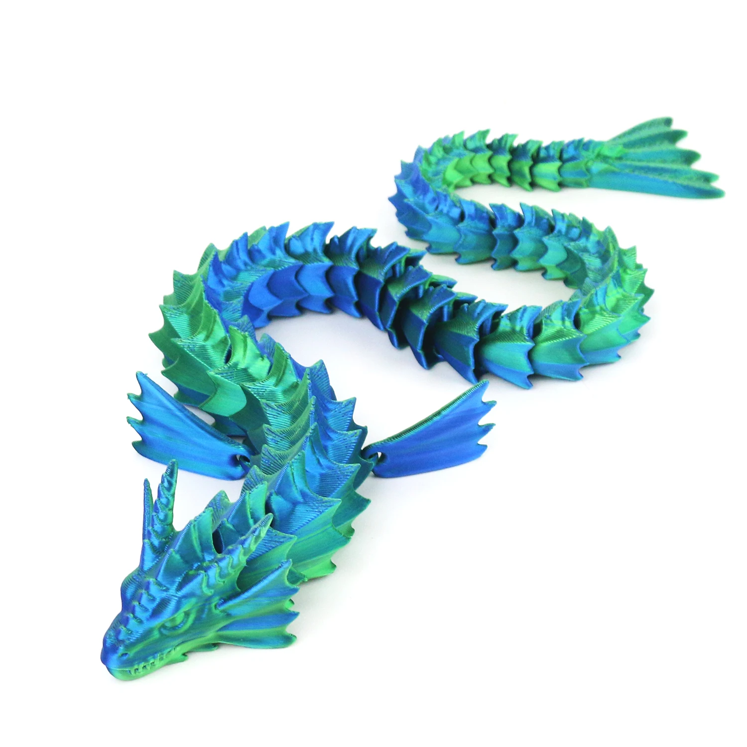 Three dimensional dragon figurine, handicraft, landscape creation, creative gift, sea dragon figurine, toy decoration 2