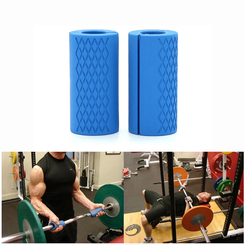Dumbbell Barbell Grips Bar Pad Handles Anti Slip Protect Pad For Pull