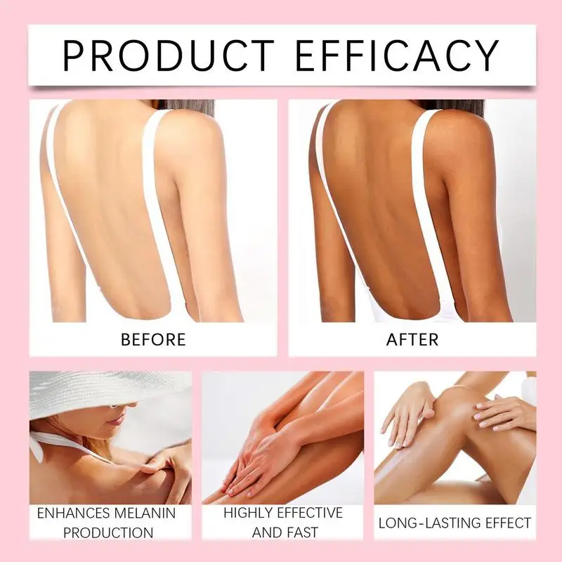 60ml Self Tanning Drops Enhance Skin care Liquid Bronzer Natural Tanner For Body Face Preventing Sunburn Sunless Tanning