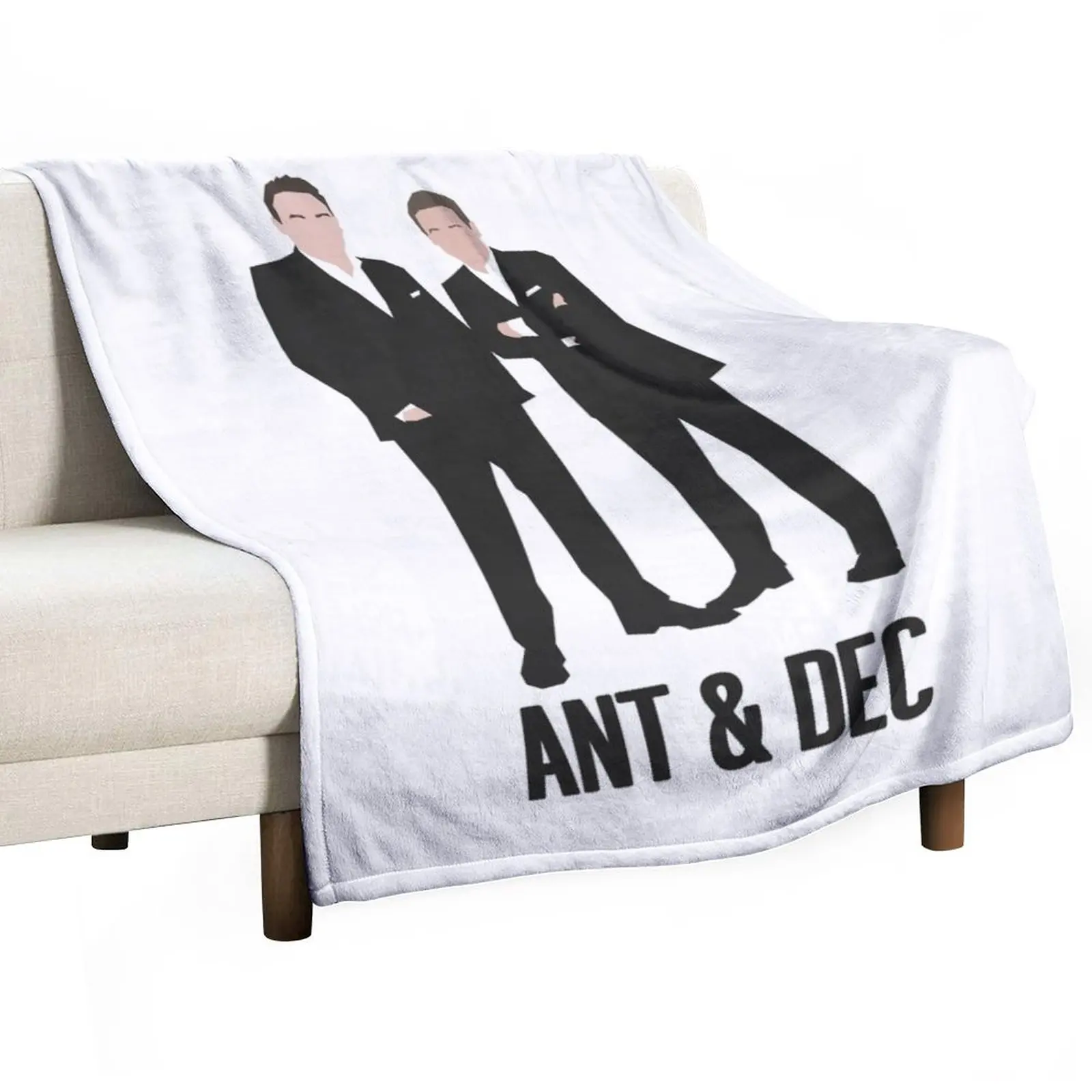 

And and Dec Artwork Throw Blanket Tourist Loose halloween manga Blankets