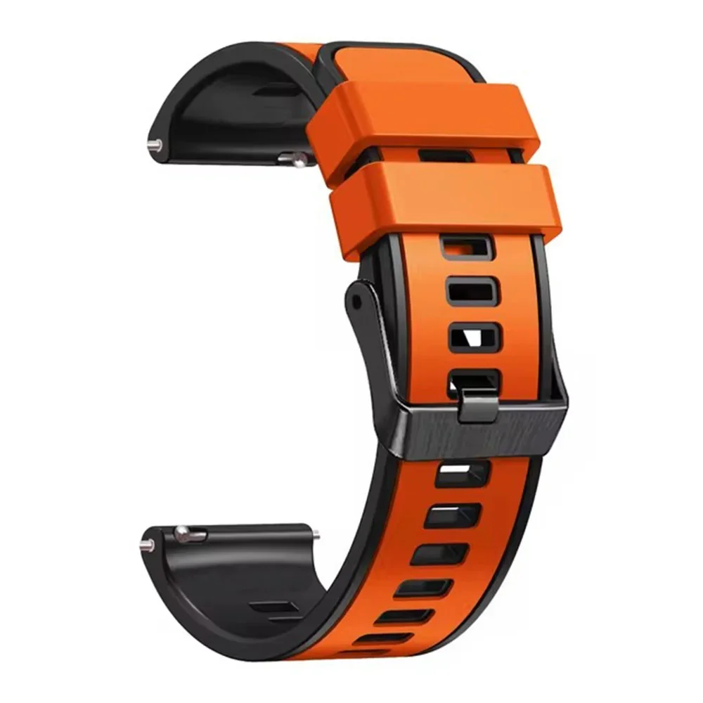 Premium 22mm Silicone Smartwatch Replacement Band Bracelet