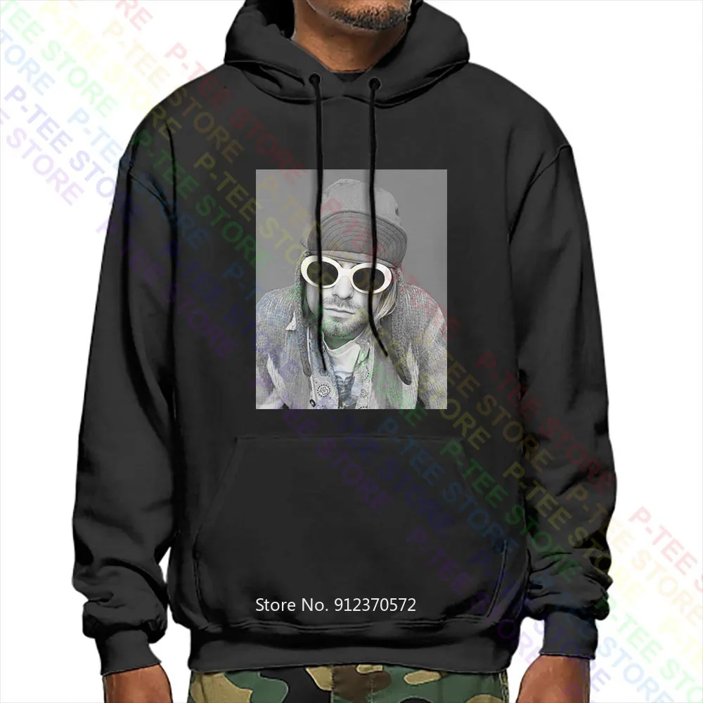 Kurt Cobain Sunglasses Photo Hoodie 
