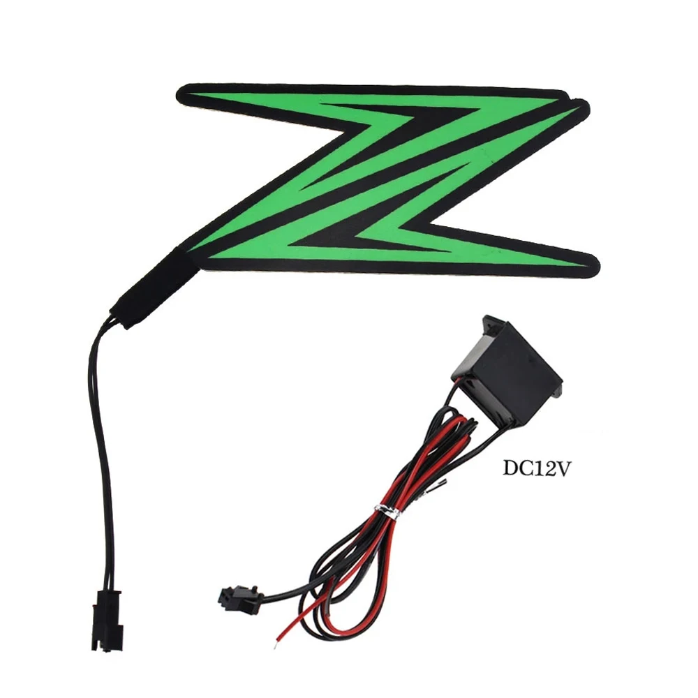 Motorcycle LED Light Sticker Signal Lamp For Kawasaki Z1000 Z900 Z800 Z750 Z650 Z400 Z300 Z250 Helmet Decoration Lamp Flashing motorcycle led lights motorcycle accessories