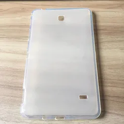Sleek Transparent TPU Tablet Case | Flexible Shockproof Cover for Tab 4 7.0 SM - T230 (Transparent)