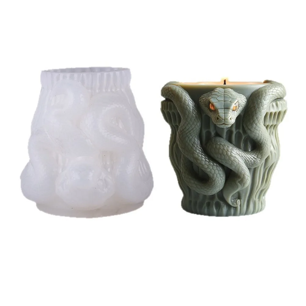 SnakePatternCandleCupSiliconeMoldDIYHandmadeConcretePlasterCandleJarFlowerpotEpoxyResinMoldsHomeDécor-AliExpress15