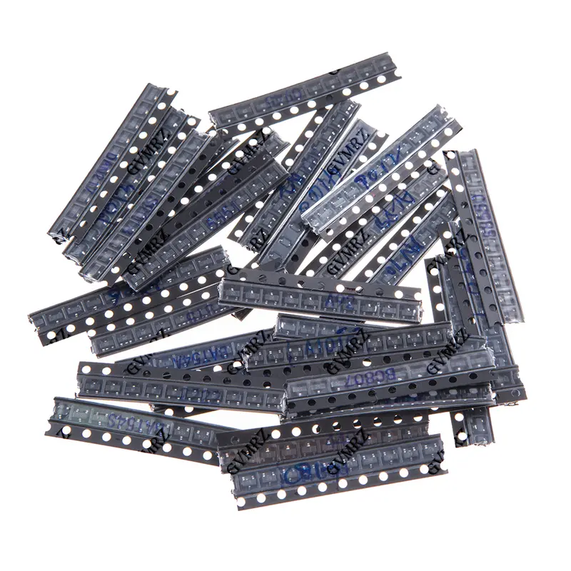 350PCS 35Values SMD Transistor and Diode Kit SOT23 (S9012/BAV70/1N4148 etc.) for Arduino DIY Electronic Circuit Project S9012 - Image 6