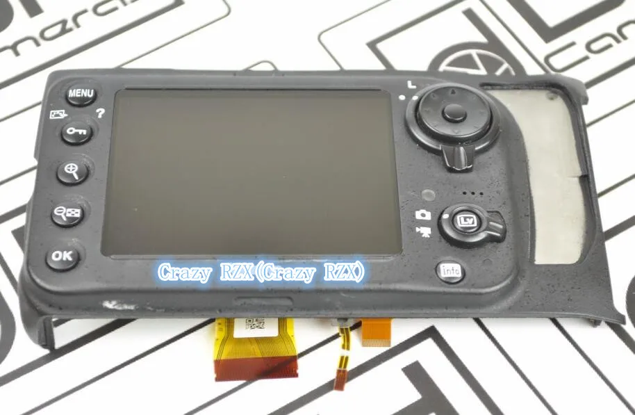 

For Nikon D800 Rear Back Cover Without LCD Screen Replacement Repair Part
