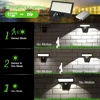 Solar Security Lights Solar Flood Lights Outdoor Waterproof with Motion Sensor 4 Modes 90 LEDs Wall Lights for Porch Yard Garden 4