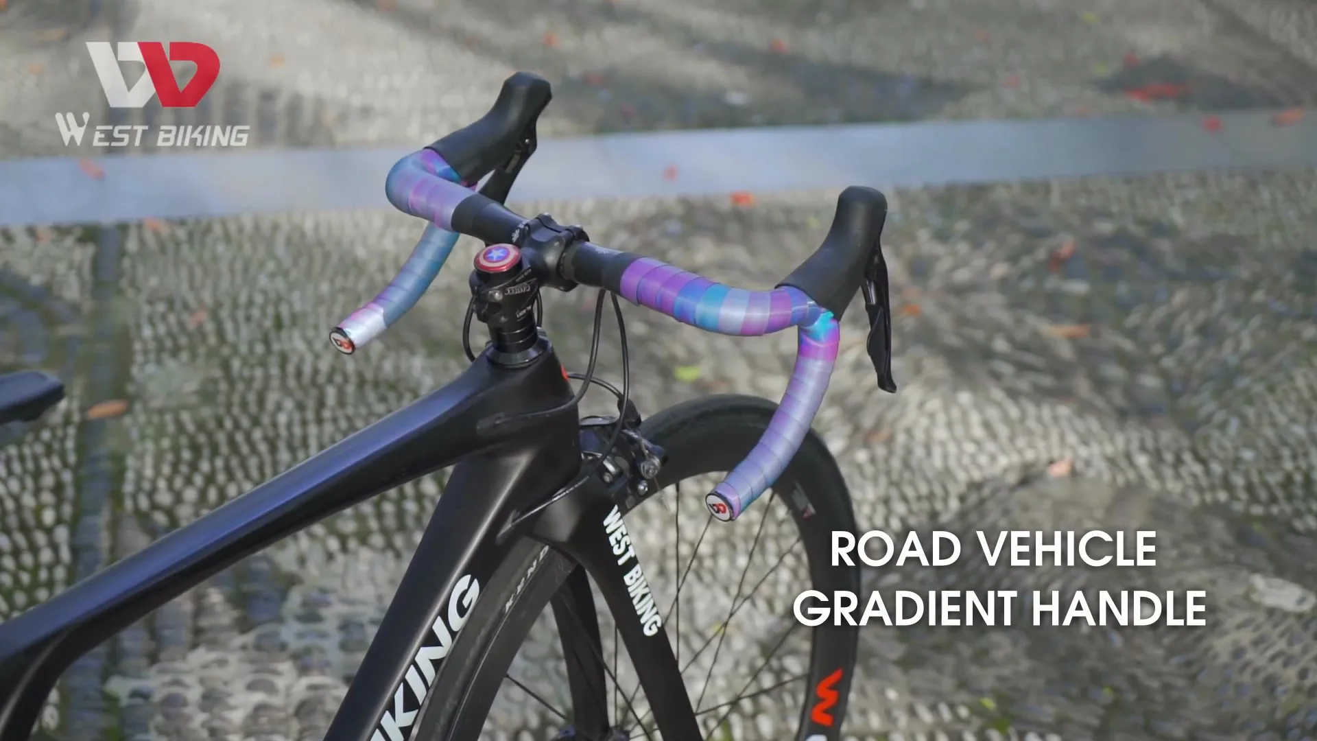 WEST BIKING – poignée de vélo de route antidérapan