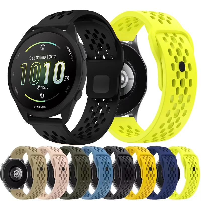 Versatile Sport Silicone Watch Strap - Multiple Sizes Available