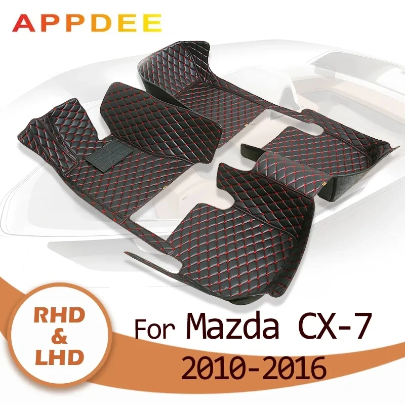 

APPDEE Car floor mats for Mazda CX-7 2010 2011 2012 2013 2014 2015 2016 Custom auto foot Pads automobile carpet cover
