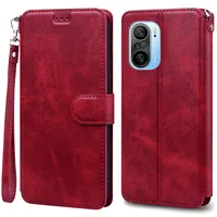 For POCO F3 Case Wallet Leather Flip Case For Xiaomi POCO F3 Phone Case For POCO F3 Protective Cover Coque Fundas Shell 2