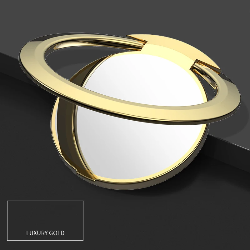 Deluxe 360° Rotatable Magnetic Phone Ring Holder Stand