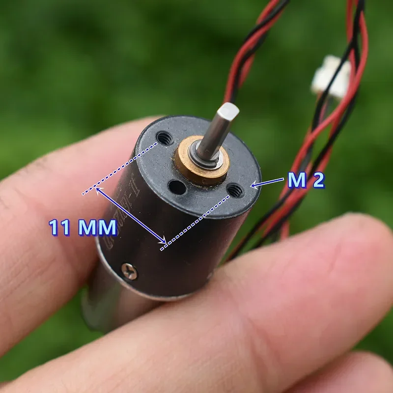 Fielect Mini DC Gear Motor - 12V, 1200RPM, Low Speed High Torque For DIY RC Cars & Robots