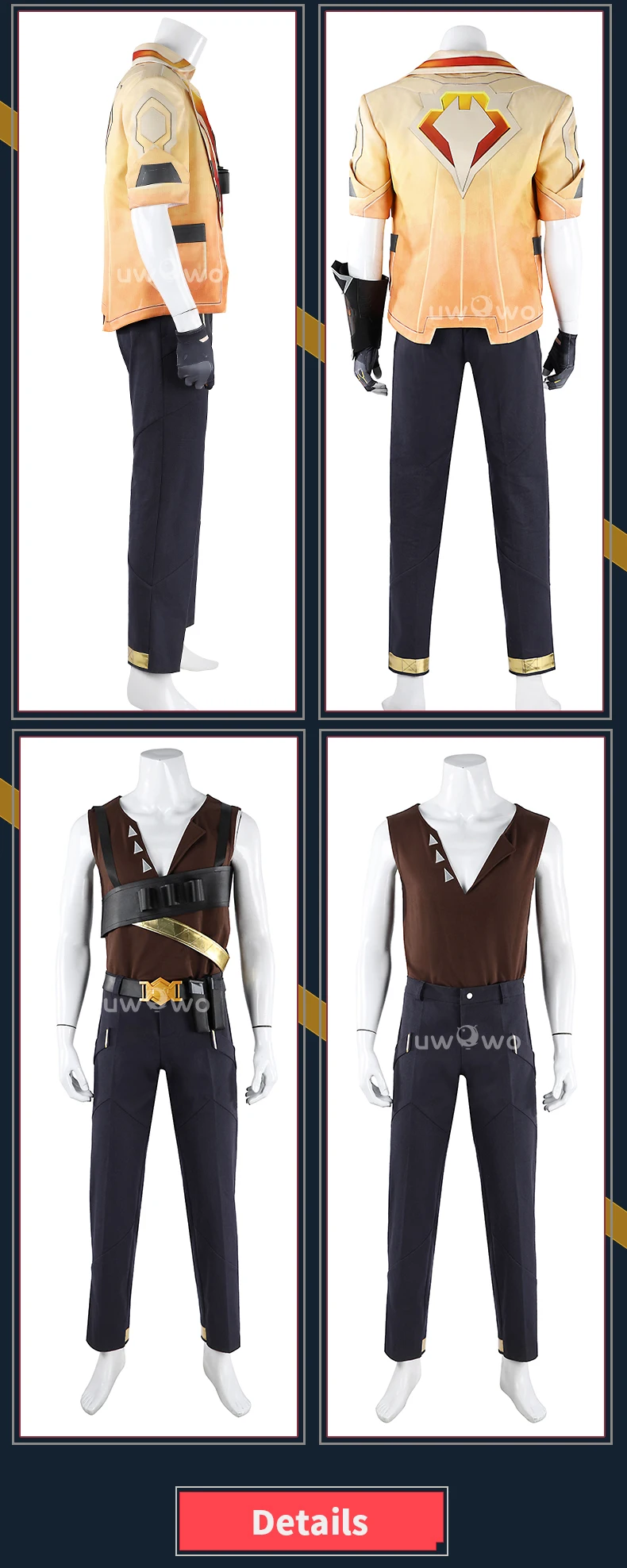 Valorant Reynaa Cosplay Kostüm XS-3XL Halloween Anzug 4