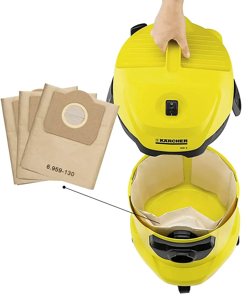 Пылесборники для пылесоса Karcher WD3 MV3 WD3200 WD3300 A2204 A2656 Rowenta RB88 RU100 RU101Filter (art.: 3920c26aceaec) - 3920c26aceaec