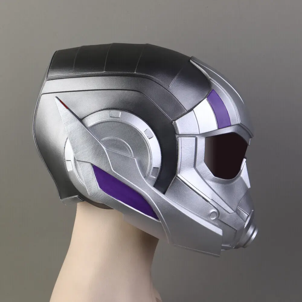 Disney Mask Helmet Cosplay AntMan and The Wasp Quantumania Stature Helmet Antgirl Cassie Mask PVC Ant Halloween Party Prop