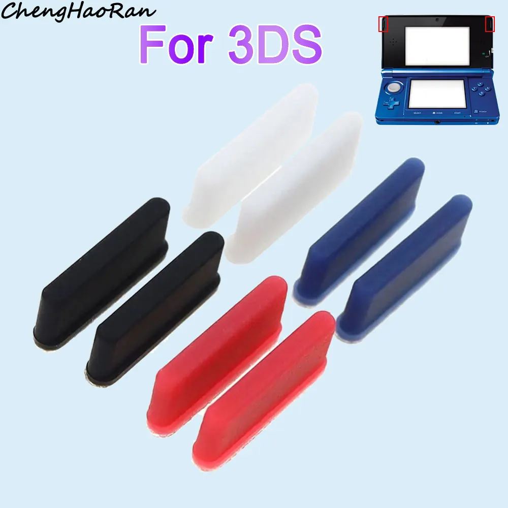 

1/2 PCS Top LCD Screen Silicone Rubber Pad For Nintendo 3DS Game Console Top Screen Rubber Pad Repair Accessories